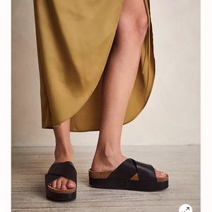 Free people sideline platform sandals